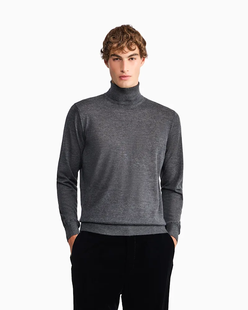Кашеміровий светр Giorgio Armani regular fit — фото 4
